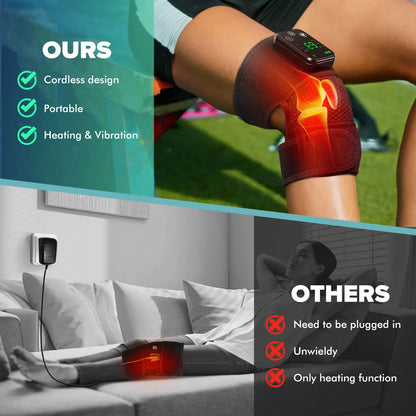 ThermaKnee™ Massager — Heated Knee Support