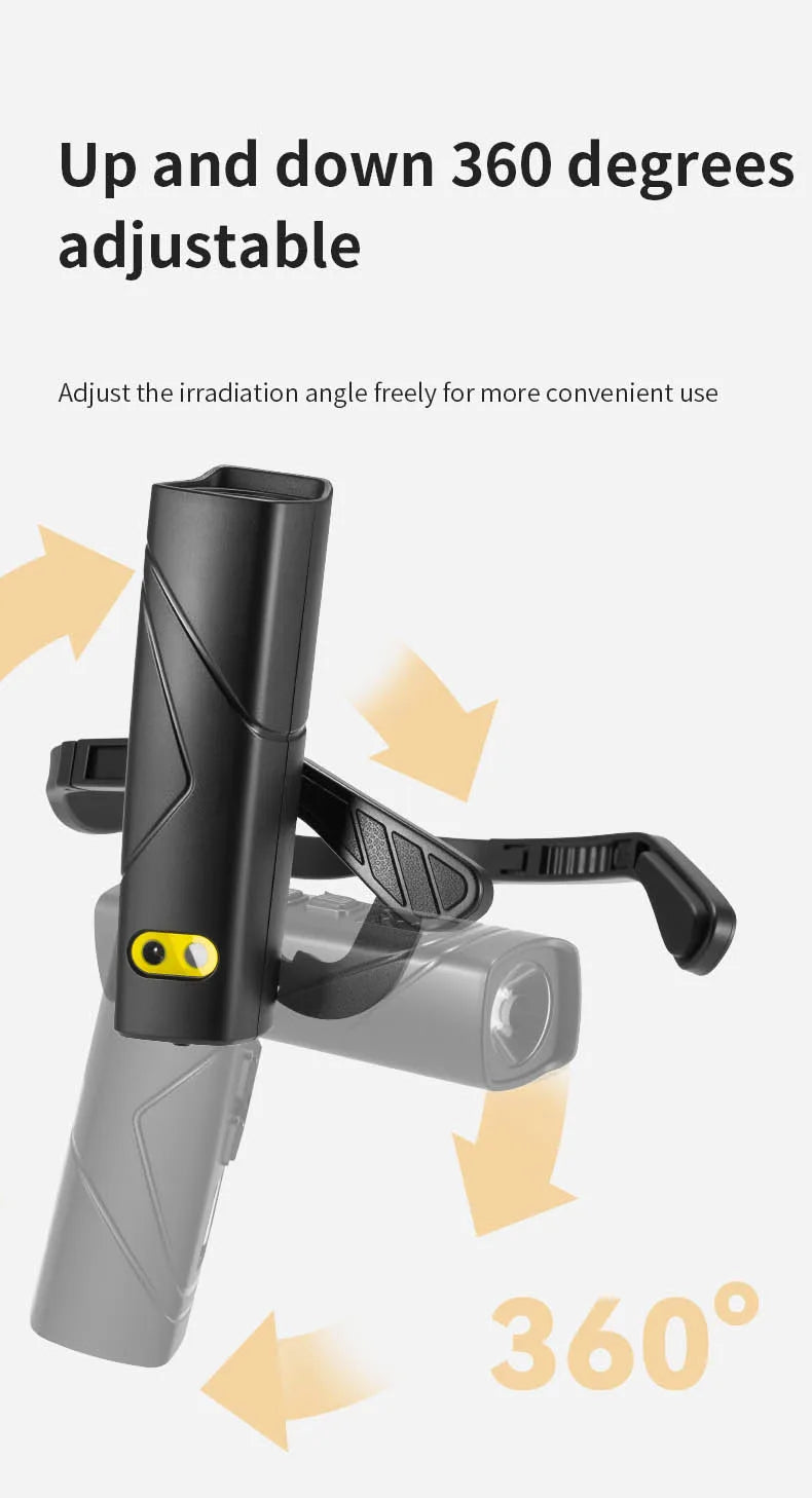Rechargeable Ear-Mounted LED Headlamp