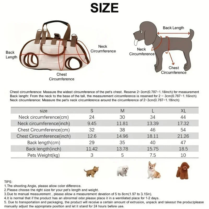 Portable Pet Carrier Shoulder Bag
