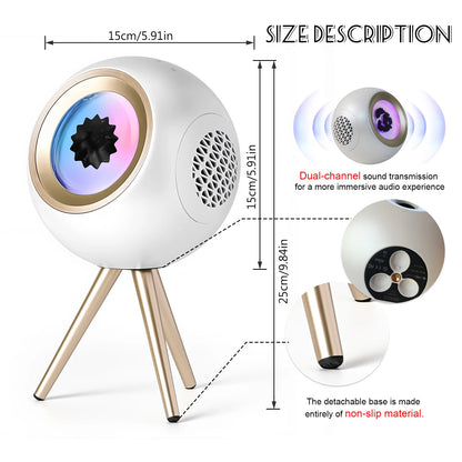 Magnetic Ferrofluid Bluetooth Speaker