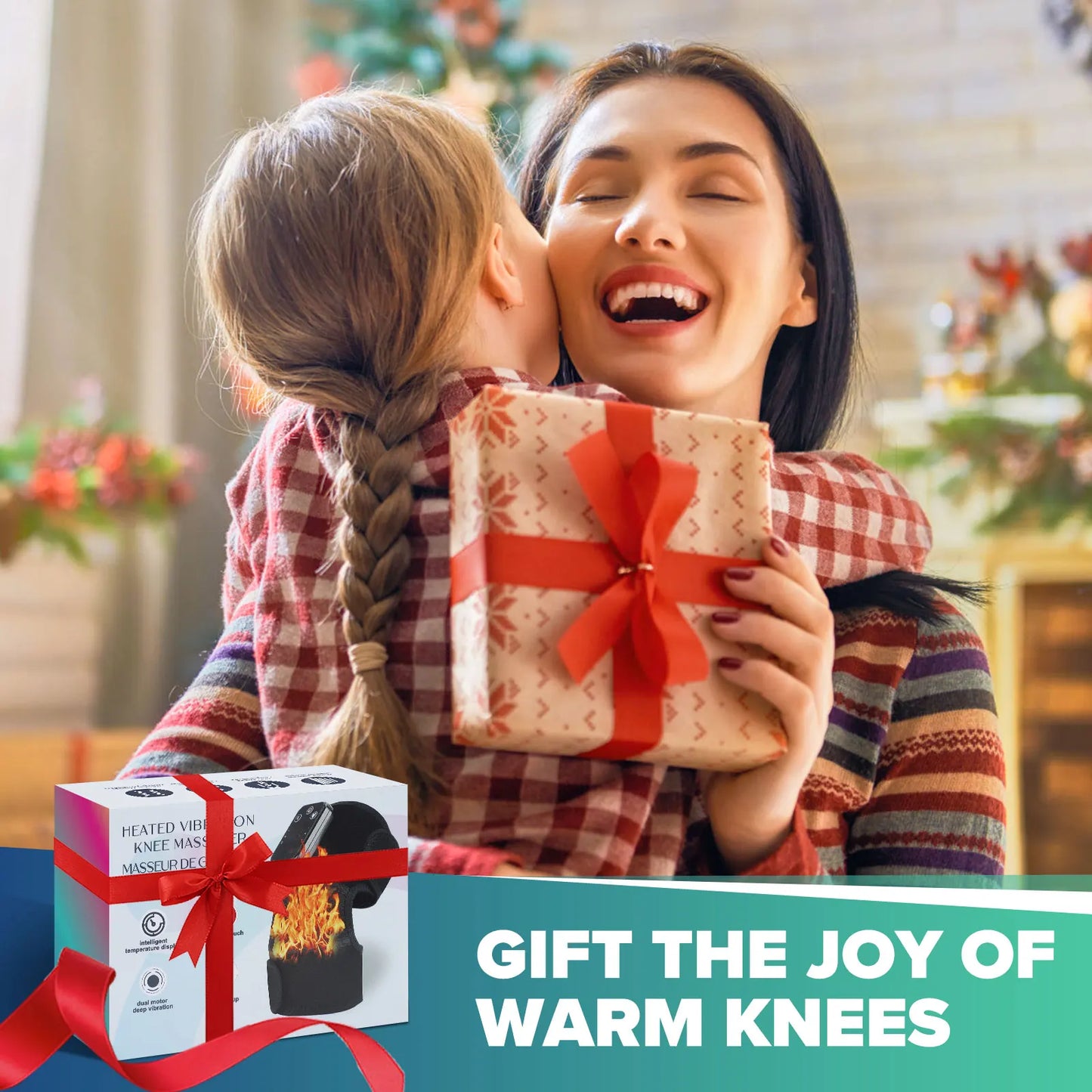 ThermaKnee™ Massager — Heated Knee Support