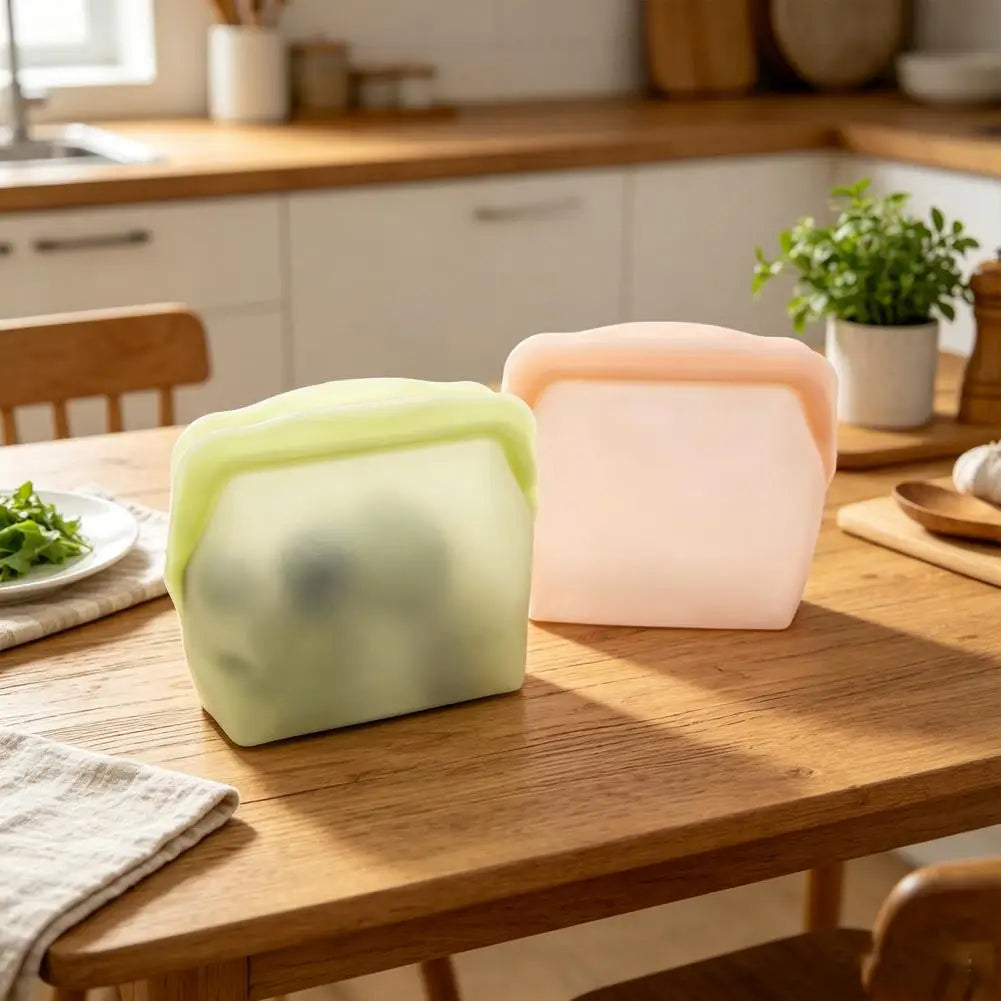 Reusable Silicone Food Storage Bags