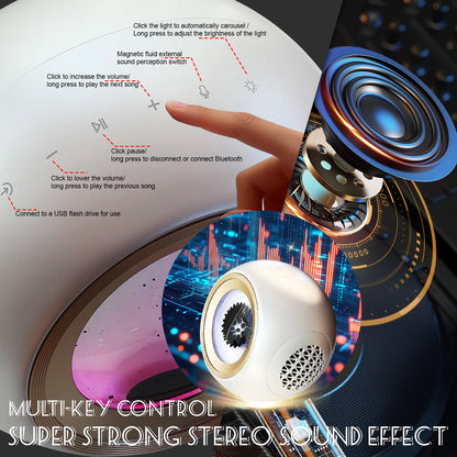 Magnetic Ferrofluid Bluetooth Speaker