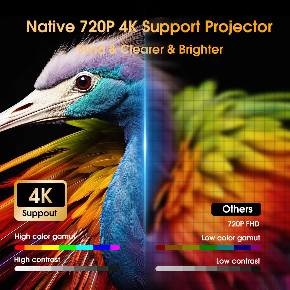 Portable HD Mini Projector